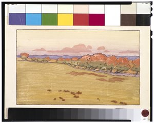 Sauces en flor de Arthur Wesley Dow